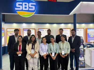 The SBS Water team at our exhibition stand