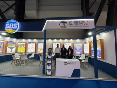 The SBS Water exhibition stand