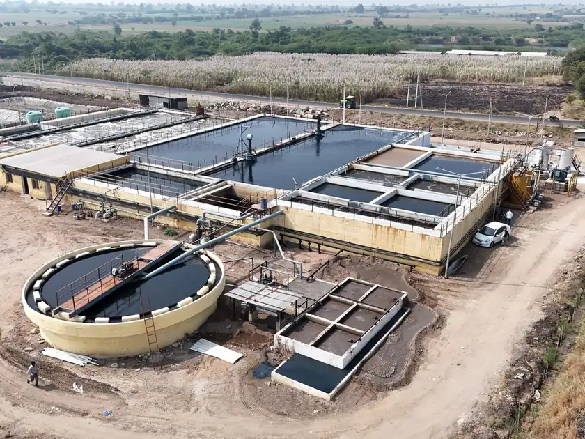 Effluent Treatment Plant at Balaji Sugar