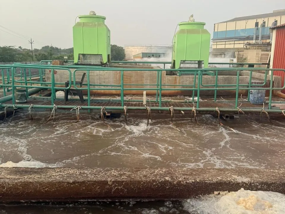Distillery CPU at Sitaram Maharaj Distillery