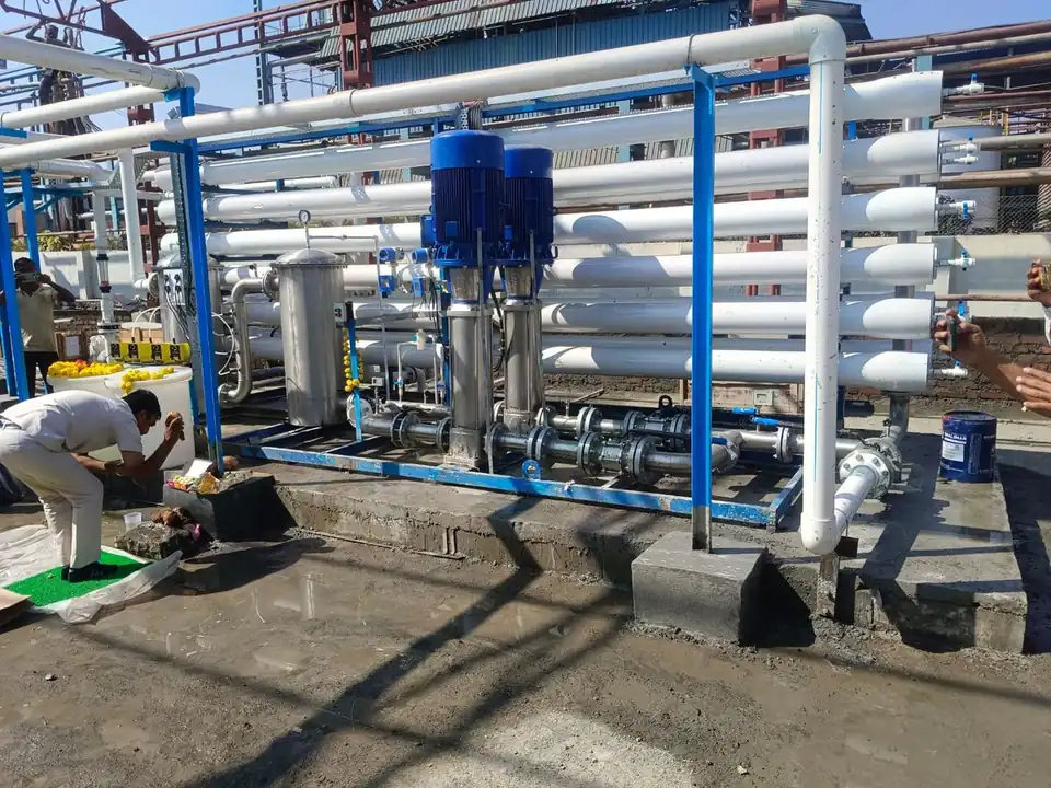 RO-based condensate polishing skid at Shri Pandurang SSK